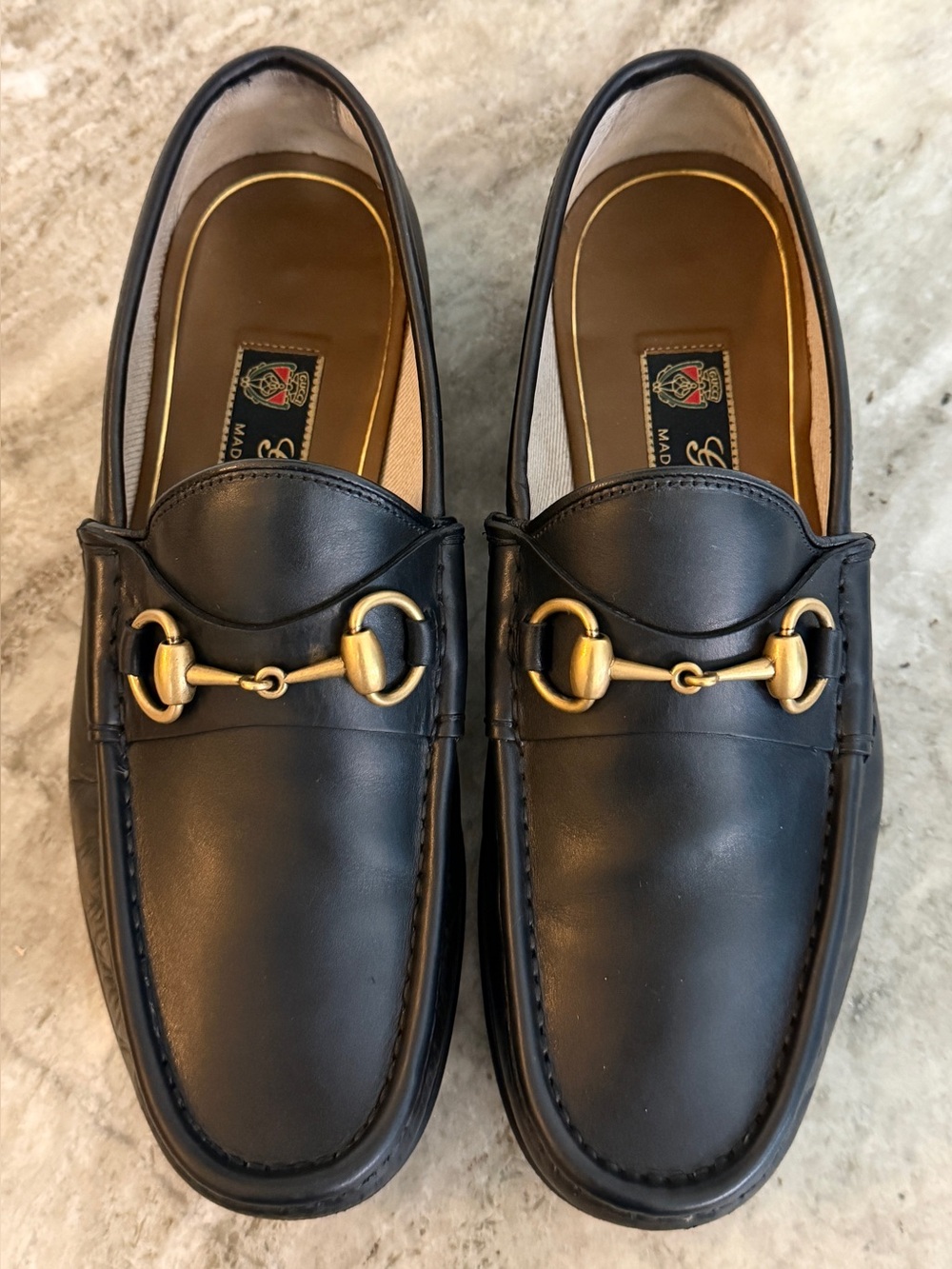 GUCCI 1953 Horsebit Leather Loafer Black Leather 5/ 5.5 US $1100 Brixton Jordaan